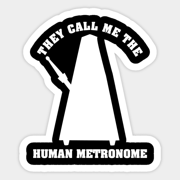 Metronome Sticker by drummingco